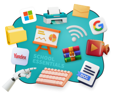 Цифровая база для школьника - КИБЕРшкола программирования для детей, компьютерные курсы для школьников, начинающих и подростков - KIBERone г. Тропарево-Никулино