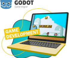 Godot.  Основа создания легендарных игр - КИБЕРшкола программирования для детей, компьютерные курсы для школьников, начинающих и подростков - KIBERone г. Тропарево-Никулино
