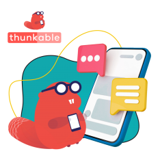 Разработка мобильных приложений в Thunkable. Начало - КИБЕРшкола программирования для детей, компьютерные курсы для школьников, начинающих и подростков - KIBERone г. Тропарево-Никулино