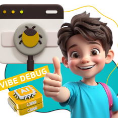Тестирование & Vibe Debug. Охотники за багами - КИБЕРшкола программирования для детей, компьютерные курсы для школьников, начинающих и подростков - KIBERone г. Тропарево-Никулино