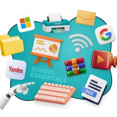 Цифровая база для школьника - КИБЕРшкола программирования для детей, компьютерные курсы для школьников, начинающих и подростков - KIBERone г. Тропарево-Никулино