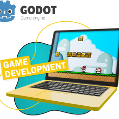 Godot.  Основа создания легендарных игр - КИБЕРшкола программирования для детей, компьютерные курсы для школьников, начинающих и подростков - KIBERone г. Тропарево-Никулино