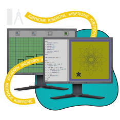 Исполнители чертежник и черепашка - КИБЕРшкола программирования для детей, компьютерные курсы для школьников, начинающих и подростков - KIBERone г. Тропарево-Никулино