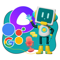 Голосовой помощник Алиса - КИБЕРшкола программирования для детей, компьютерные курсы для школьников, начинающих и подростков - KIBERone г. Тропарево-Никулино