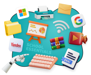 Цифровая база для школьника - КИБЕРшкола программирования для детей, компьютерные курсы для школьников, начинающих и подростков - KIBERone г. Тропарево-Никулино