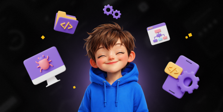 Идеальный сайт с нуля: код, дизайн и AI-помощник - КИБЕРшкола программирования для детей, компьютерные курсы для школьников, начинающих и подростков - KIBERone г. Тропарево-Никулино