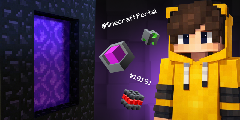 Архитекторы Реальности. Программируем Портал в Minecraft - КИБЕРшкола программирования для детей, компьютерные курсы для школьников, начинающих и подростков - KIBERone г. Тропарево-Никулино